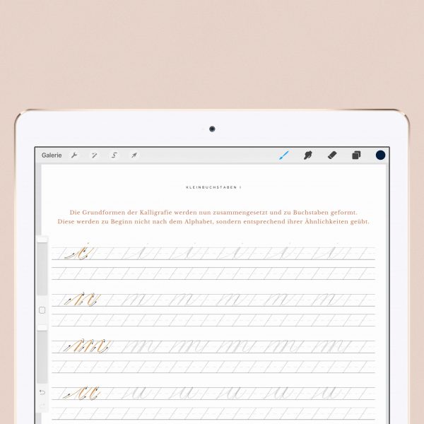 Procreate Kalligrafie Guide – Bild 3