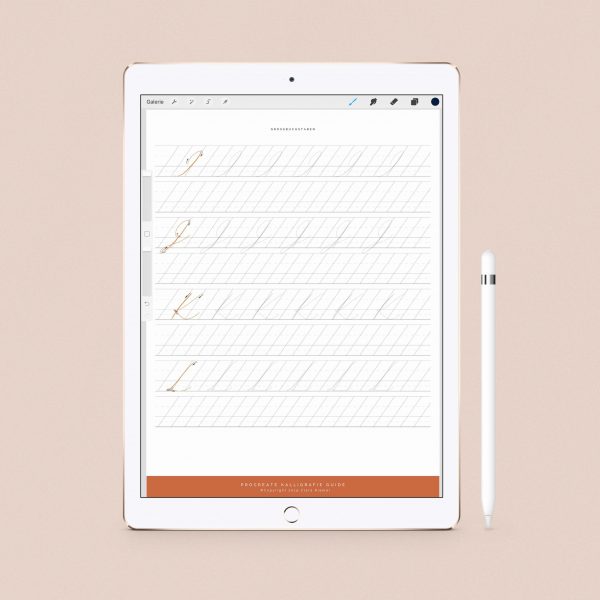 Procreate Kalligrafie Guide – Bild 4